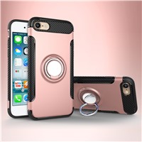 2 in 1 Case for iPhone 7, Shockproof TPU PC Case Cover for iPhone 7