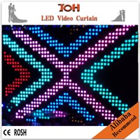 DMX Flexible LED Curtain LED Video Curtain Light