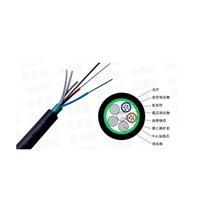 Outdoor 24 Strand Single Mode Fiber Optic Cable Crush Resistance for Aerial / Duct