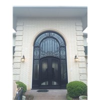 Xiamen Factory Direct Wrought Iron Door