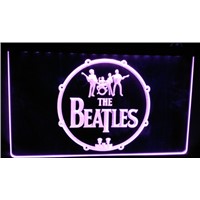 LS152-p the Beatles Band Music Drums Neon Light Sign