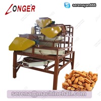 Almond Hulling Machine|Almond Three-Stage Shelling Machine|Almond Shelling Equipment Price