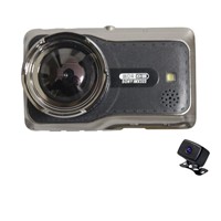3.0 Inch HD 1080P 170 Degree Angle Dual Lens Plastic Car DVR Camera