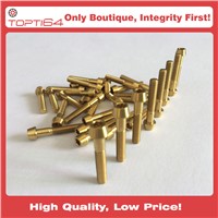 Gr5 Ti6Al4V DIN912 GOLD Titanium Screw M6 x 35mm Allen Head Ror Headset