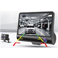 T30 Car Parking Sensor System Front Camera Video Recoreder Dash Cam