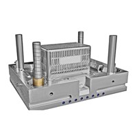 Plastic Fruit Crate Injection Mould Tooling
