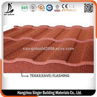 50 Year Warranty High Quality Color Stone Coated Steel Roofing Tile Makuti Grained Roofing Tile Stone Coated