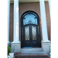 Wrought Iron Entry Door(JDL-1009)