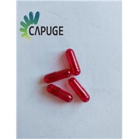 Empty Gelatin Capsules Red Clear Size 0 Medicine Capsules