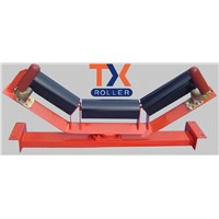 Self-Aligning Carrier Conveyor Roller Stand