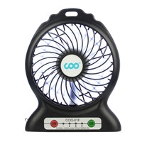 Nice Design Industrial Mobile Customized LED Lighted Cooler Fan on Sale