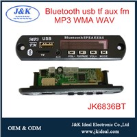 JK6836BT for Amplifier Speaker USB FM Bluetooth MP3 Player Module