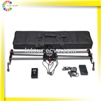 Motorized Camera Slider Track Dolly Carbonfiber Video Stabilizer with Follow Focus Function GP-80QD