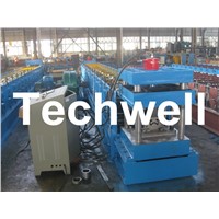 Steel Sigma Profile Roll Forming Machine For Making Highway Guardrail with 16 Steps Forming Station