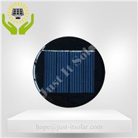 2V 125mA Epoxy Resin Round Mini Solar Panel