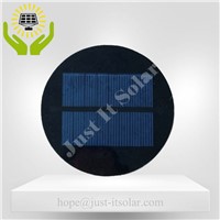 4V 125mA Diameter 100mm Epoxy Round Solar Cell