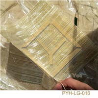 PinYee Hebei Stainless/Copper Woven Architectural Glass Laminated Wire Mesh