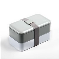 Rectangle Lunch Bento Container Camp Trip Food Storage Box BPA Free Material Leakproof Reusable Lunch Container