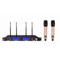 with a Aluminum Case Box for Stage! UHF Wireless Microphone TD-1 Single-Channel Receiver LCD Display