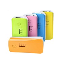 Best Christmas Gifts Rechargeable Battery Portable Power Bank Charger 5200mah