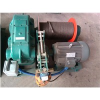 5 Ton Pulling Winch Used On Contruction Site Supplier