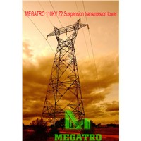 MEGATRO 110KV Z2 Suspension Transmission Tower
