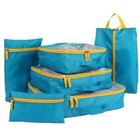 China Manufacture 6pcs In 1set Travel Kits Organizer Bag Set