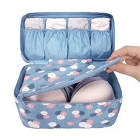 Waterproof Printed Women Cosmetic Toiletry Travel Bag Organizer Pouch