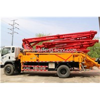 Conele 27m Truck-Mounted Concrete Pump Concrete Boom Pump Truck Hot Sale from China Manufacture