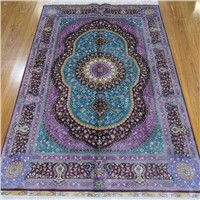 4x6 Oriental Persian Handmade Pure Silk Rug Carpet