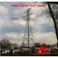 138KV Dead End Tower for Power Transmission