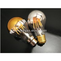 Golden Mirror Cover LED Filament Bulb for Home Decoration
