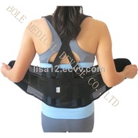 Lumbar Support Belt with Suspenders Back Straps for Workers Posture