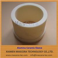 Heat Resistance Alumina Al2O3 Ceramic Tube Sleeve for Vacuum Furnace