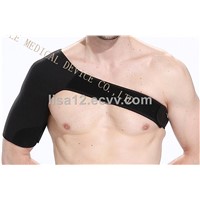 Fully Adjustable Single Shoulder Brace Elastic Wrap Band Support