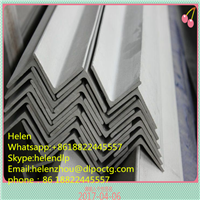 Black Hot Rolled Carbon Mild Astm A36 Q235 Ss400 Steel Angle China Equal Angel Bar/Angle Steel /Iron Angle
