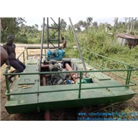 Demountable Sand Mining Dredge Boat for Nigeria