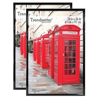 Silverkeys Trendsetter Poster Frame, 24 x 36", Black