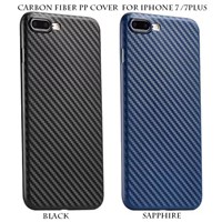 for IPhone6/ 6s/7/7plus Carbon Fiber PP Cover, Ultra Thin Lightweight Shockproof Dustproof Anti-Scratch Series