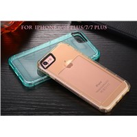 for iPhone 6/6s/7/7 Plus Clear Soft [TPU] Ultra Hybrid Drop Protection, Anti-Scratch Shockproof Series