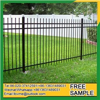 Wrought Iron Fence 25 Years Factory Steel Fence Garden Fence