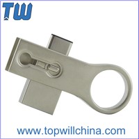 Twister Ring Ending Design USB 3.1 Type C Pen Drives Supper Data Transfer Speed