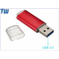 Transparent Cap Metal Body USB 3.0 Pen Drives Noble Design Free Lanyard Accessories