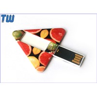 Geometry ABS Triangle Card USB Thumbdrive Pen Drive Free Digital Printing Swift Production