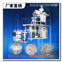 Automatic PP Film Blow Molding Machine Width 100-1200 2 Layer Water Cool