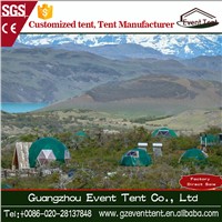 Beautiful Luxury Green PVC Party Geodesic Dome Tent for Sale