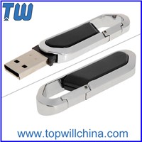 Solid Carabiner Twister Design USB Thumb Drive Flashdrive Logo Printing