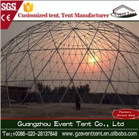 High Quality Steel Frame PVC Geodesic Dome Tent for Sale
