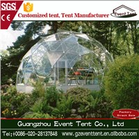 Transparent Steel Structure Geodesic Dome Canopy Tent for Sale