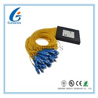 Small Size Optical Cable Splitter, High Reliability Fiber Optic Splitter for FTTH 1x6